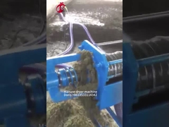 Система обработки навоза машины для обезвоживания навоза Машина для сушки навоза Doris