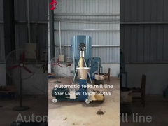 Курица 1 или 2 тонны Маленький завод по производству кормов для птицы Машины полная автоматическая звезда